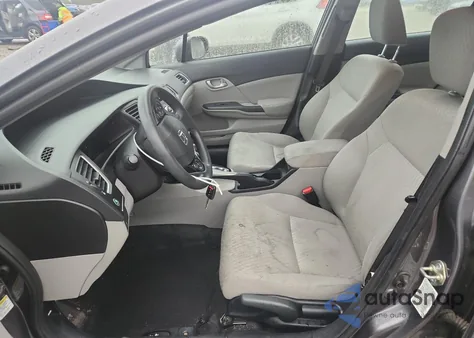 2014 Honda Civic Lx z USA, uszkodzony, nr VIN 19XFB2F53EE072313